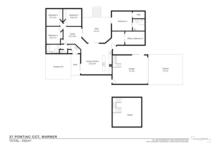 Floorplan of Homely house listing, 37 Pontiac Circuit, Warner QLD 4500