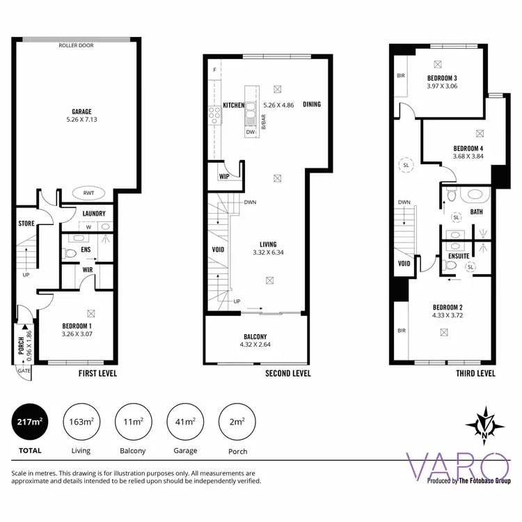 Floorplan of Homely townhouse listing, 275 Devonport Terrace, Prospect SA 5082
