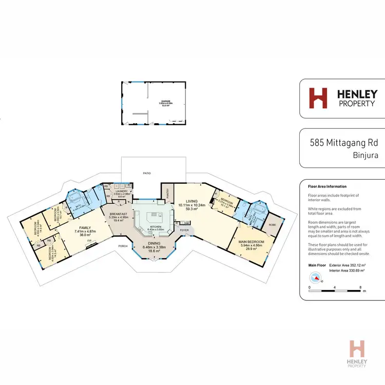 Floorplan of Homely house listing, 585 Mittagang Road, Cooma NSW 2630
