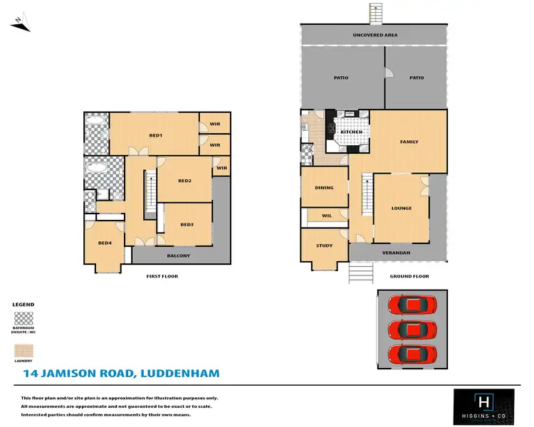 Floorplan of Homely house listing, 14 Jamison Street, Luddenham NSW 2745
