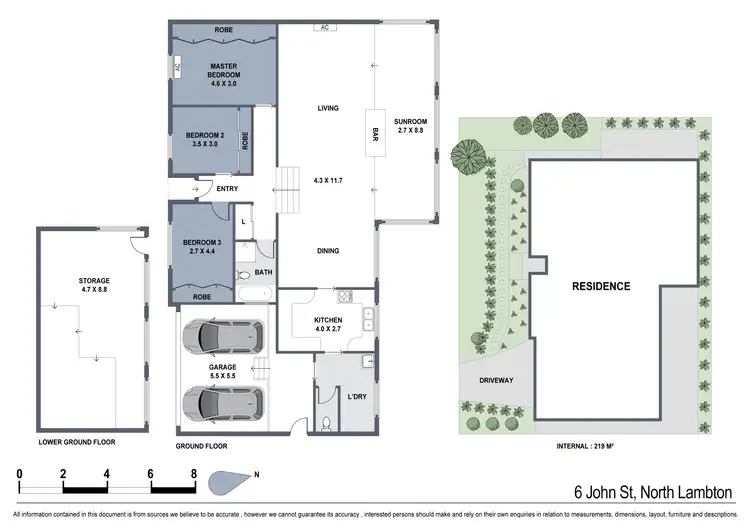 Floorplan of Homely house listing, 6 John Street, North Lambton NSW 2299