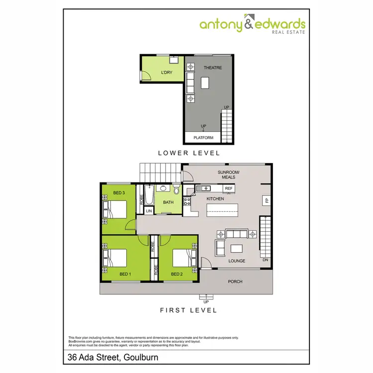 Floorplan of Homely house listing, 36 Ada Street, Goulburn NSW 2580