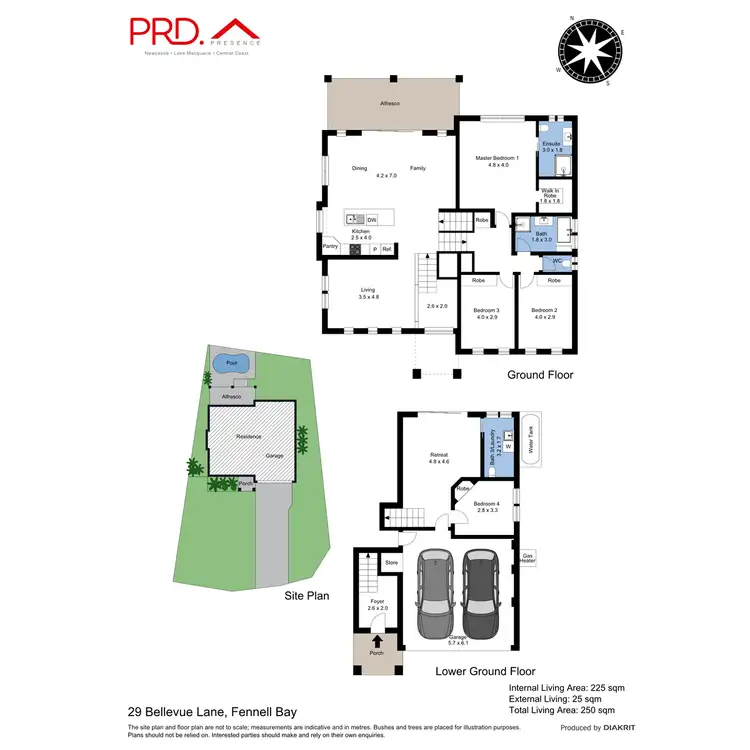 Floorplan of Homely house listing, 29 Bellevue Lane, Fennell Bay NSW 2283