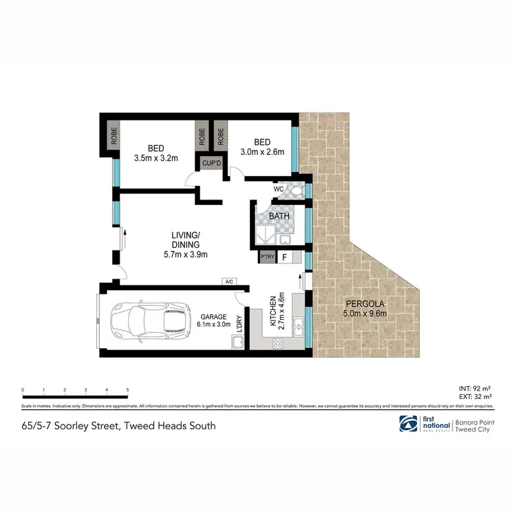 Floorplan of Homely villa listing, 65/5-7 Soorley Street, Tweed Heads South NSW 2486