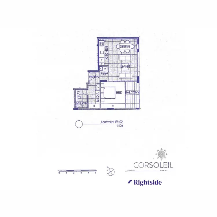 Floorplan of Homely apartment listing, W102/8-28 The Corso, Manly NSW 2095