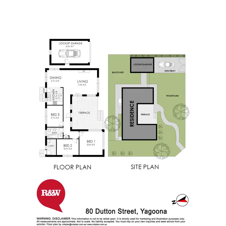 Floorplan of Homely house listing, 80 Dutton Street, Yagoona NSW 2199