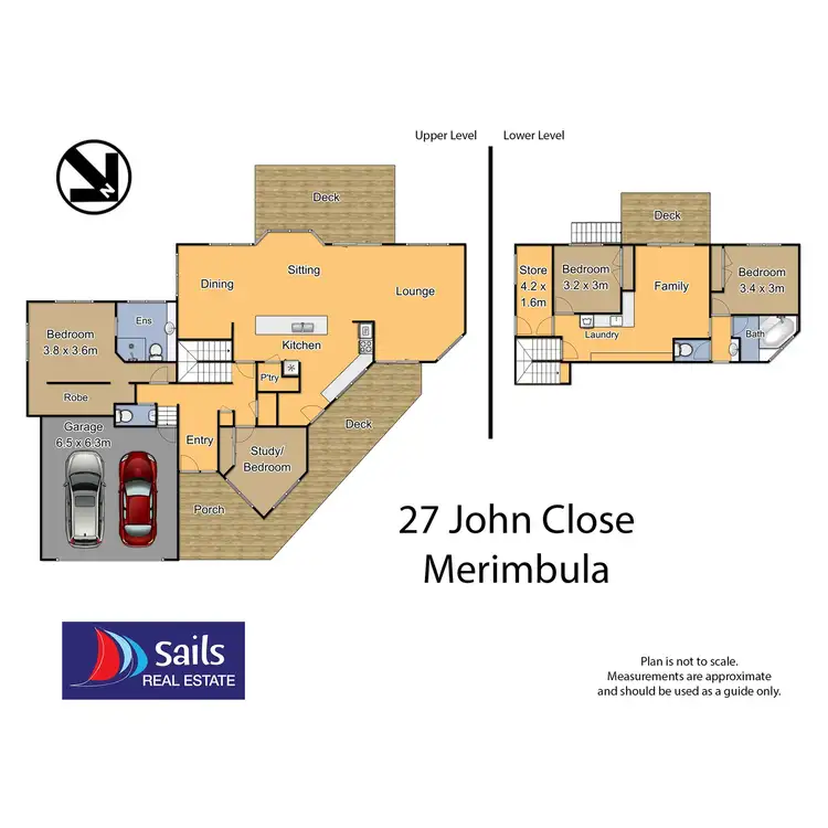 Floorplan of Homely house listing, 27 John Close, Merimbula NSW 2548