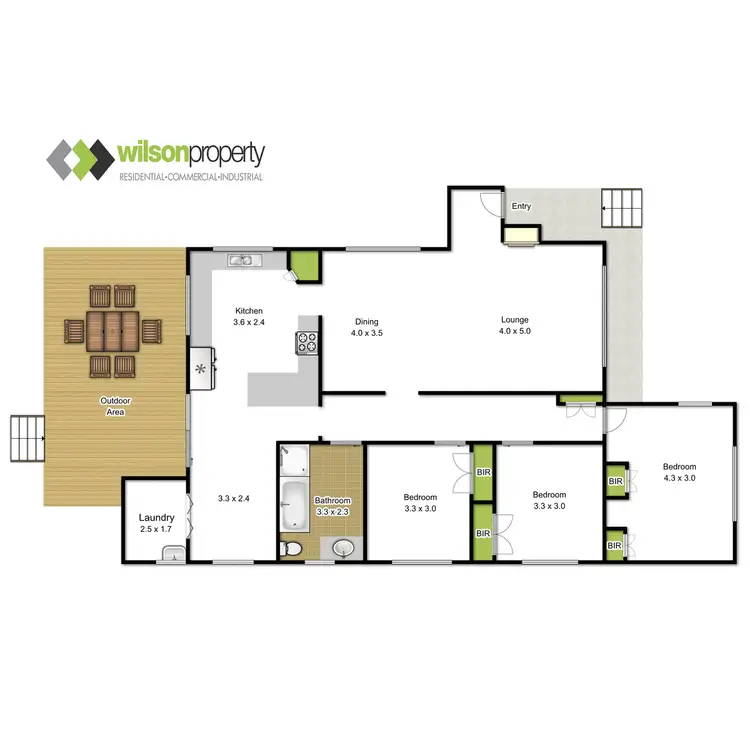 Floorplan of Homely house listing, 49 Hickox Street, Traralgon VIC 3844