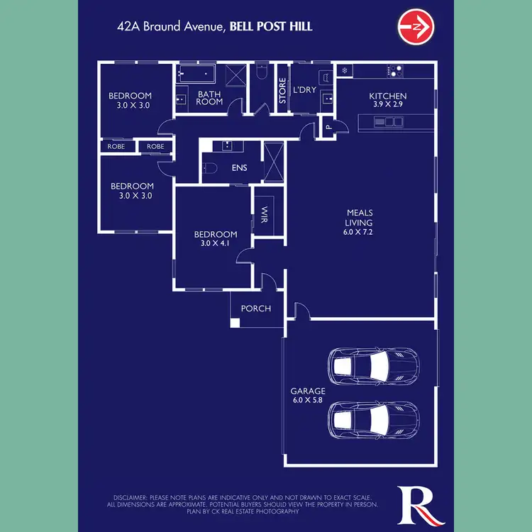 Floorplan of Homely house listing, 42A Braund Avenue, Bell Post Hill VIC 3215