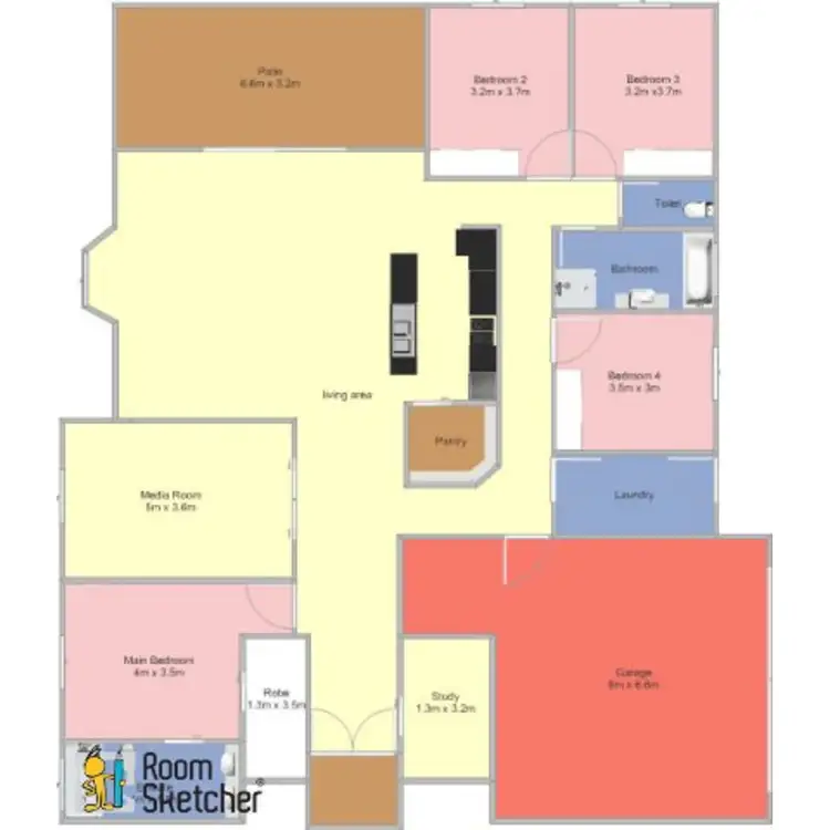 Floorplan of Homely house listing, 12 Yvonne Close, Mareeba QLD 4880