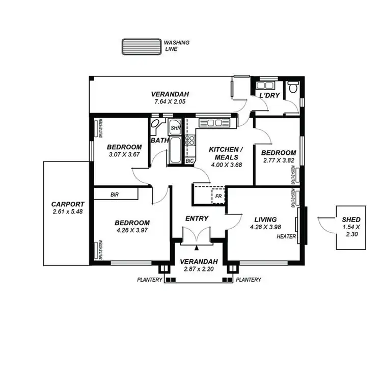 Floorplan of Homely house listing, 37 Barker Avenue, South Plympton SA 5038
