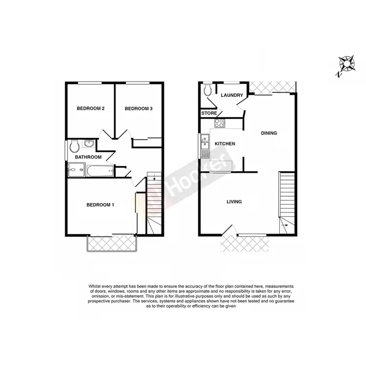 Floorplan of Homely townhouse listing, 21/452 Hellawell Road, Sunnybank Hills QLD 4109