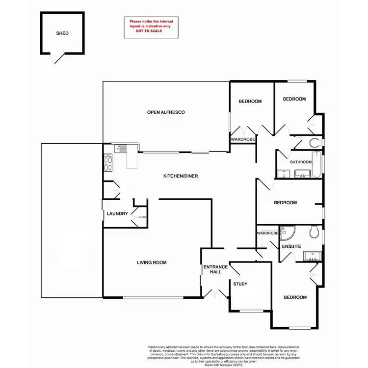 Floorplan of Homely house listing, 15 Villiers Way, Parkwood WA 6147