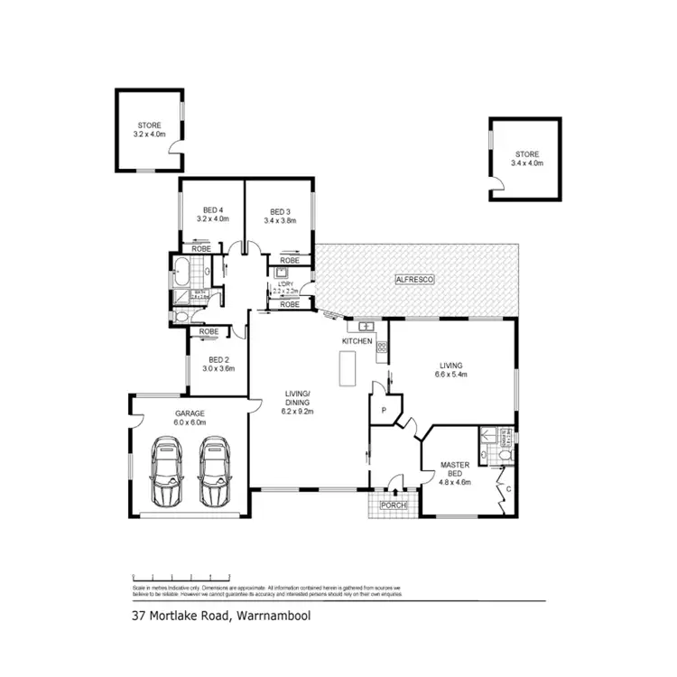 Floorplan of Homely house listing, 37 Mortlake Road, Warrnambool VIC 3280