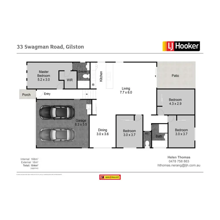 Floorplan of Homely house listing, 33 Swagman Road, Gilston QLD 4211