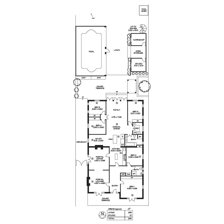 Floorplan of Homely house listing, 19 Clinton Avenue, Myrtle Bank SA 5064
