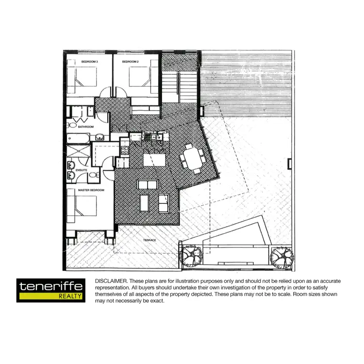 Floorplan of Homely apartment listing, 110 Commerical Road, Teneriffe QLD 4005