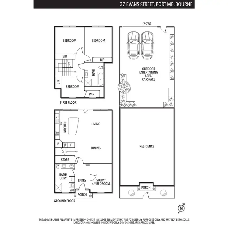 Floorplan of Homely house listing, 37 Evans Street, Port Melbourne VIC 3207