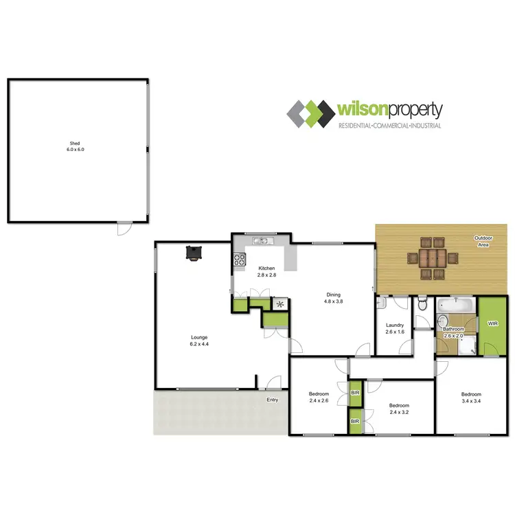 Floorplan of Homely house listing, 8 Karri Court, Traralgon VIC 3844