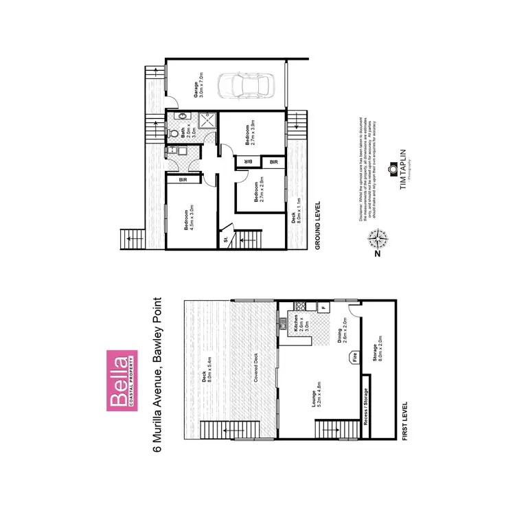 Floorplan of Homely house listing, 6 Murilla Avenue, Bawley Point NSW 2539