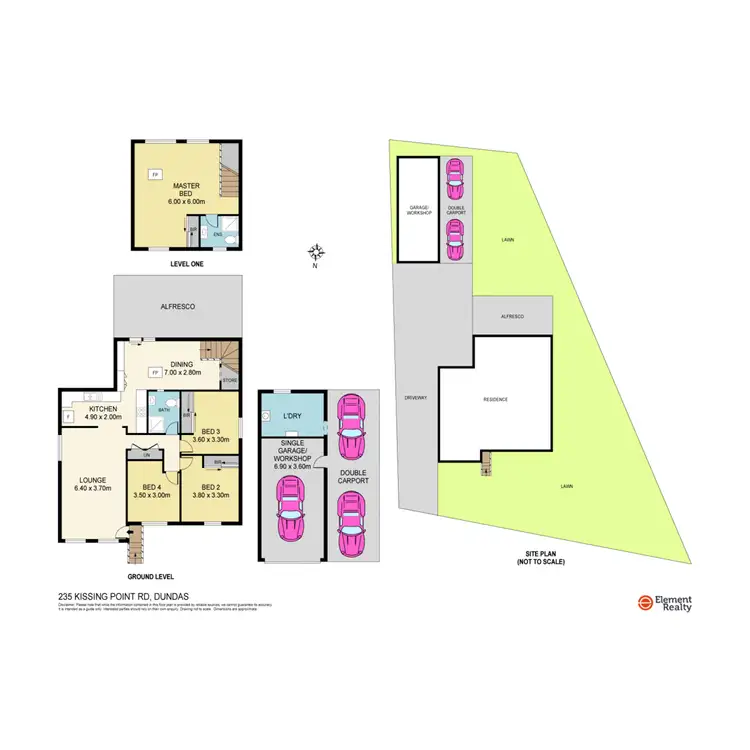 Floorplan of Homely house listing, 235 Kissing Point Road, Dundas NSW 2117