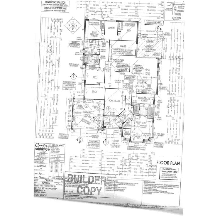 Floorplan of Homely house listing, 4 Geographe Loop, Ellenbrook WA 6069