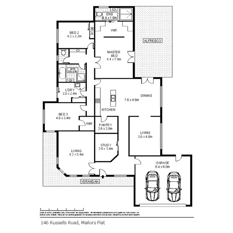 Floorplan of Homely house listing, 146 Russells Road, Mailors Flat VIC 3275