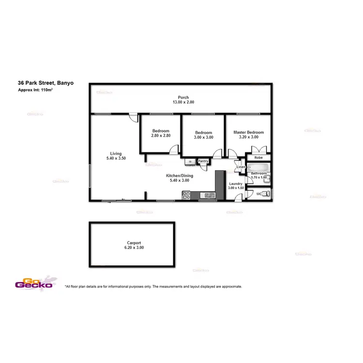 Floorplan of Homely house listing, 36 Park Street, Banyo QLD 4014