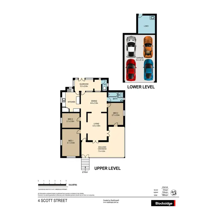 Floorplan of Homely house listing, 4 Scott Street, Red Hill QLD 4059