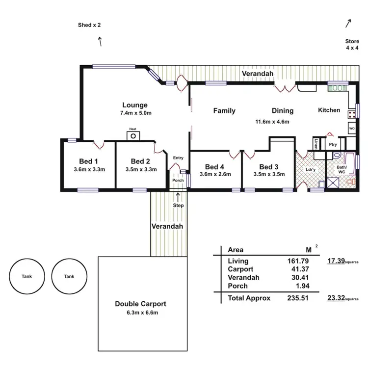 Floorplan of Homely rural property listing, Address available on request