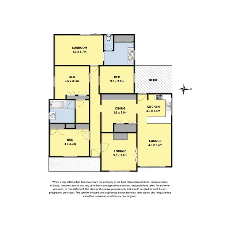 Floorplan of Homely rural property listing, 805 South Dreeite Road, Dreeite VIC 3249