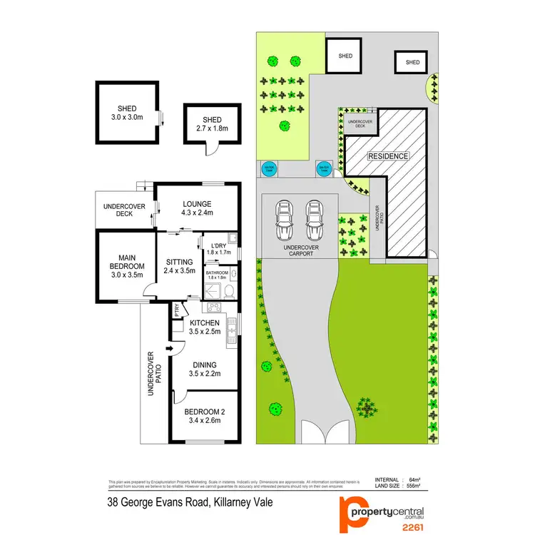 Floorplan of Homely house listing, 38 George Evans Road, Killarney Vale NSW 2261