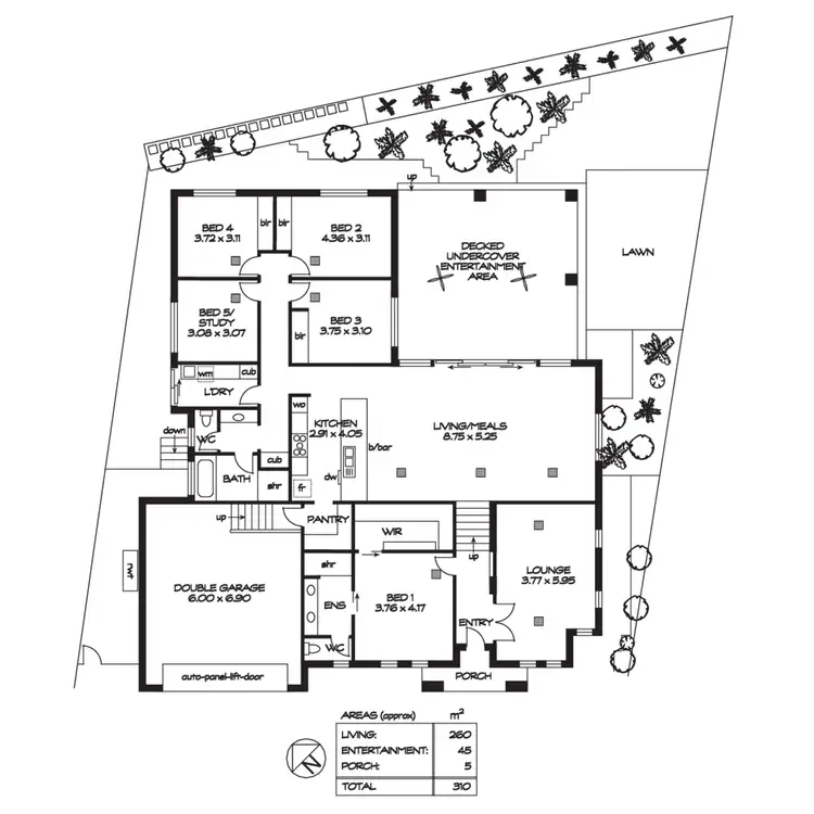 Floorplan of Homely house listing, 10 Elizabeth Crescent, Hallett Cove SA 5158
