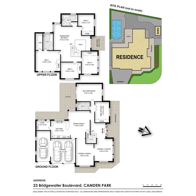 Floorplan of Homely house listing, 23 Bridgewater Boulevard, Camden Park NSW 2570
