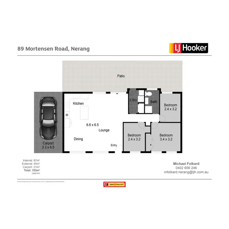Floorplan of Homely house listing, 89 Mortensen Road, Nerang QLD 4211