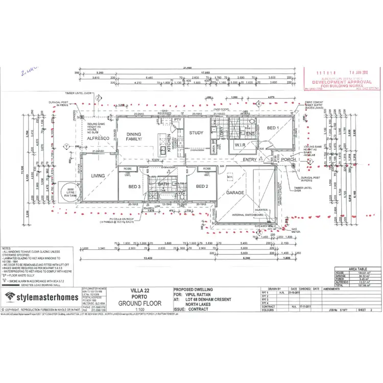 Floorplan of Homely house listing, 68 Denham Crescent, North Lakes QLD 4509