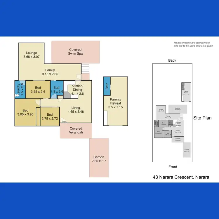 Floorplan of Homely house listing, 43 Narara Crescent, Narara NSW 2250