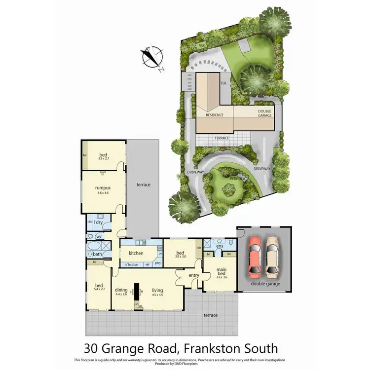 Floorplan of Homely house listing, 30 Grange Road, Frankston South VIC 3199