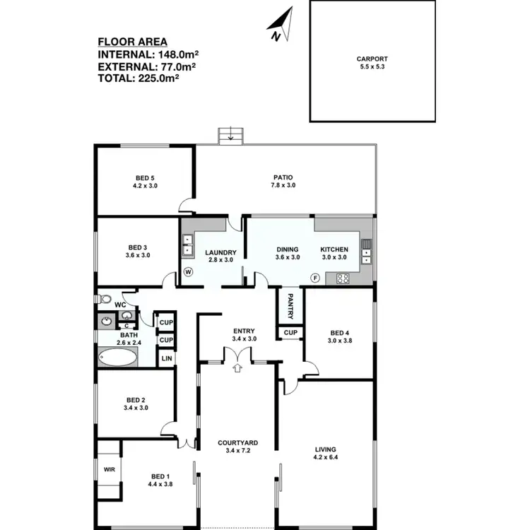 Floorplan of Homely house listing, 9 Crotty Street, Indooroopilly QLD 4068