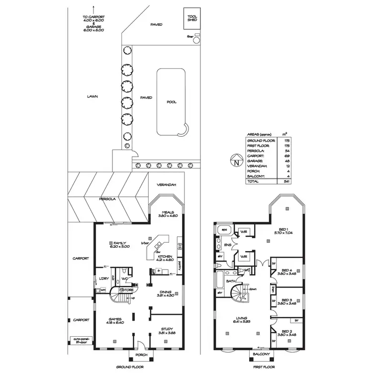 Floorplan of Homely house listing, 8 Morrell Street, Allenby Gardens SA 5009