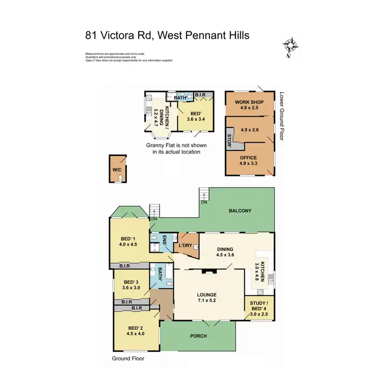 Floorplan of Homely house listing, 81 Victoria Road, West Pennant Hills NSW 2125