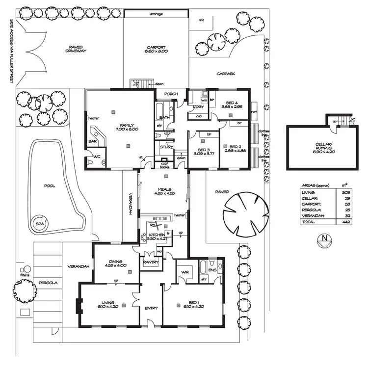 Floorplan of Homely house listing, 28 Church Terrace, Walkerville SA 5081