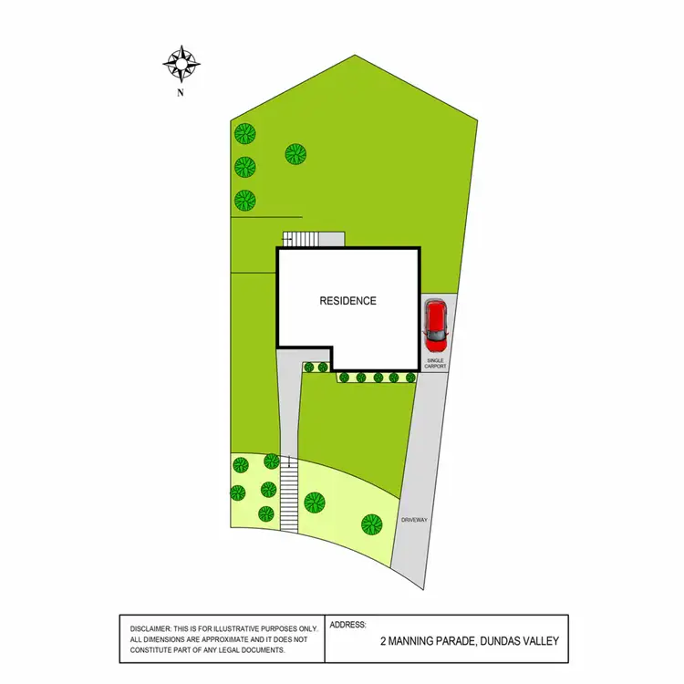 Floorplan of Homely house listing, 2 Manning Parade, Dundas Valley NSW 2117