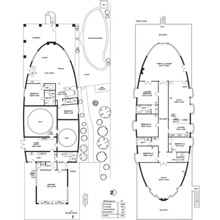 Floorplan of Homely house listing, 6-7 River Parade, Hallett Cove SA 5158