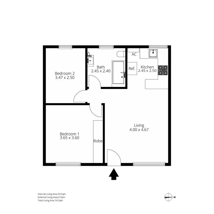 Floorplan of Homely unit listing, 9/89 Edward Street, Norwood SA 5067