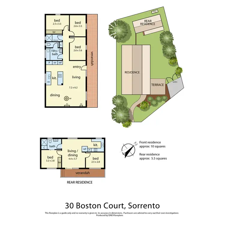 Floorplan of Homely house listing, 30 Boston Court, Sorrento VIC 3943