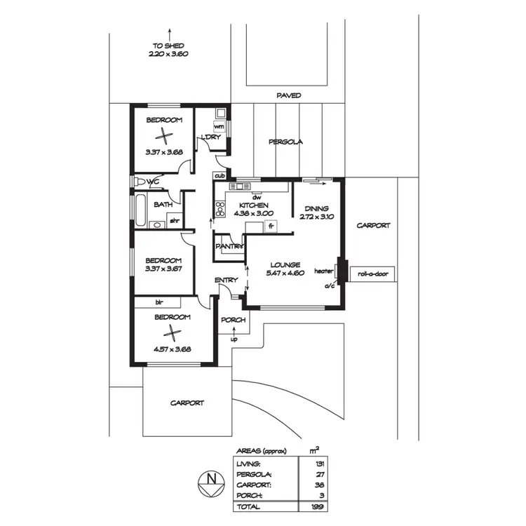 Floorplan of Homely house listing, 9 Trumara Road, Marino SA 5049