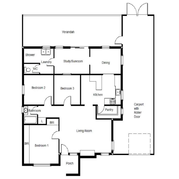 Floorplan of Homely house listing, 36 Daniel Terrace, Port Augusta SA 5700