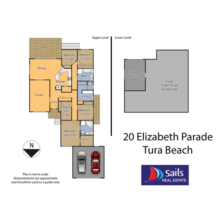 Floorplan of Homely house listing, 20 Elizabeth Parade, Tura Beach NSW 2548
