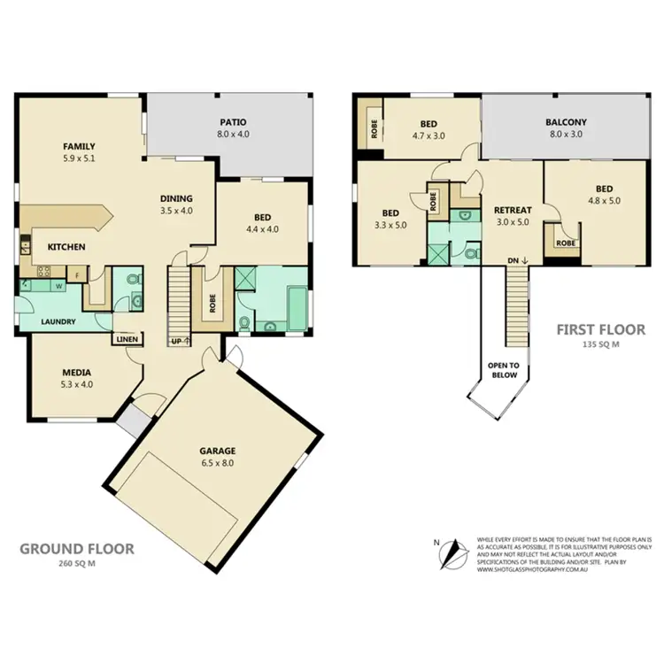Floorplan of Homely house listing, 12 Confluence Court, Eatons Hill QLD 4037